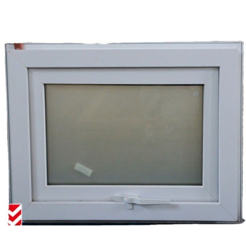 Cornice in UPVC e stile di design moderno finestrino a doppia vetrata temperata in bianco