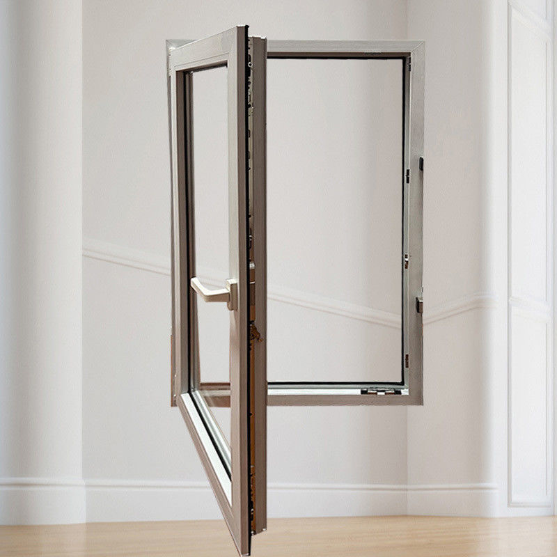 OEM Customized Upvc Tilt Turn Windows per la casa Sliding Finestra Pvc a profilo fisso