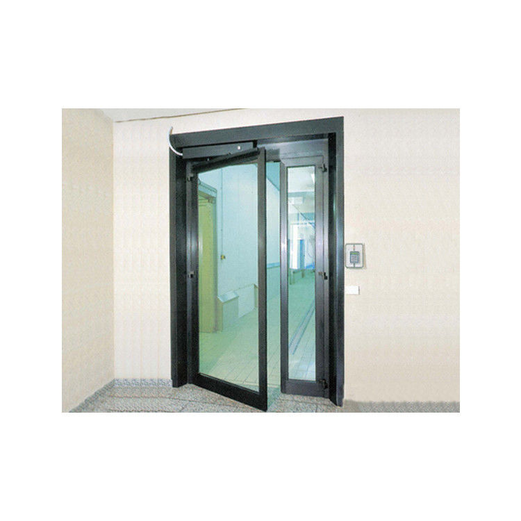 Porta in vetro temperato in lega di alluminio massiccio in stile di design moderno con apertura a casamento