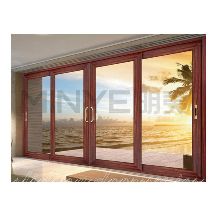 Porte scorrevoli in alluminio per case container stile moderno e personalizzazione
