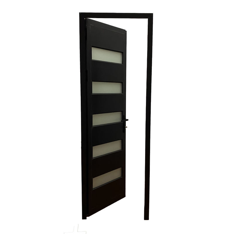 Porta a cassa in alluminio per bagno per isolamento termico in bagno