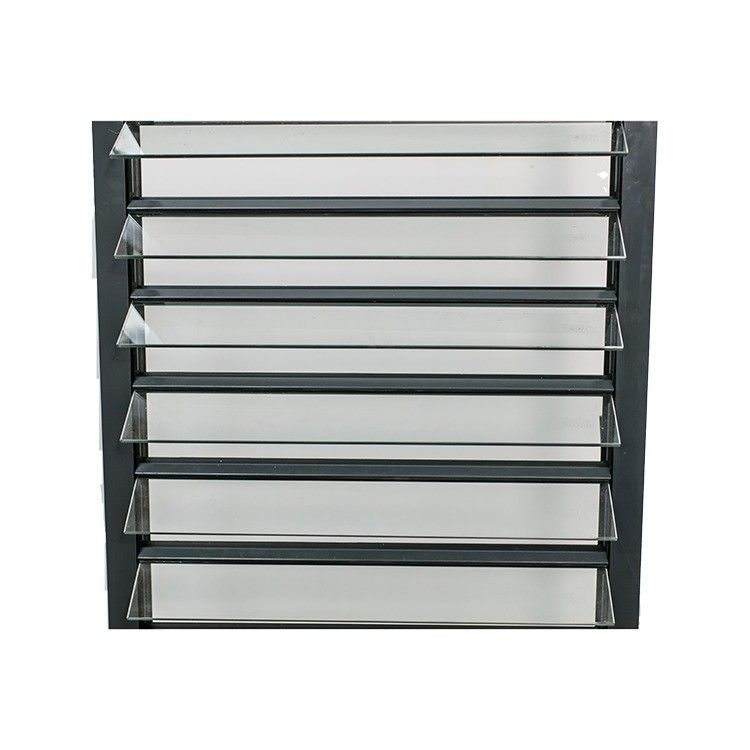 Valvole di vetro di alluminio di ventilazione Finestre con maniglia di blocco