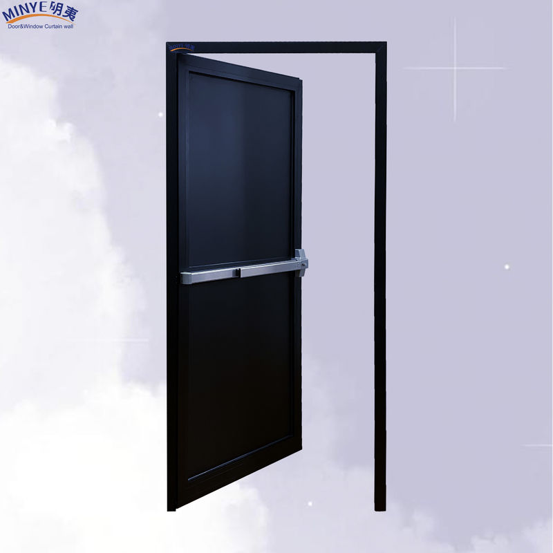 Migliora le tue porte esterne con una porta mono pivot di alluminio nero spessore 2.0 mm