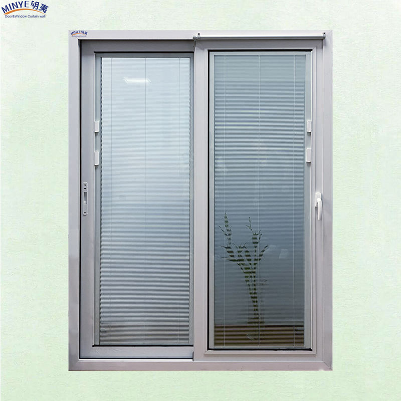 Decorazione Porte scorrevoli in alluminio con porta interna a lucchetta integrata e interruttore elettrico