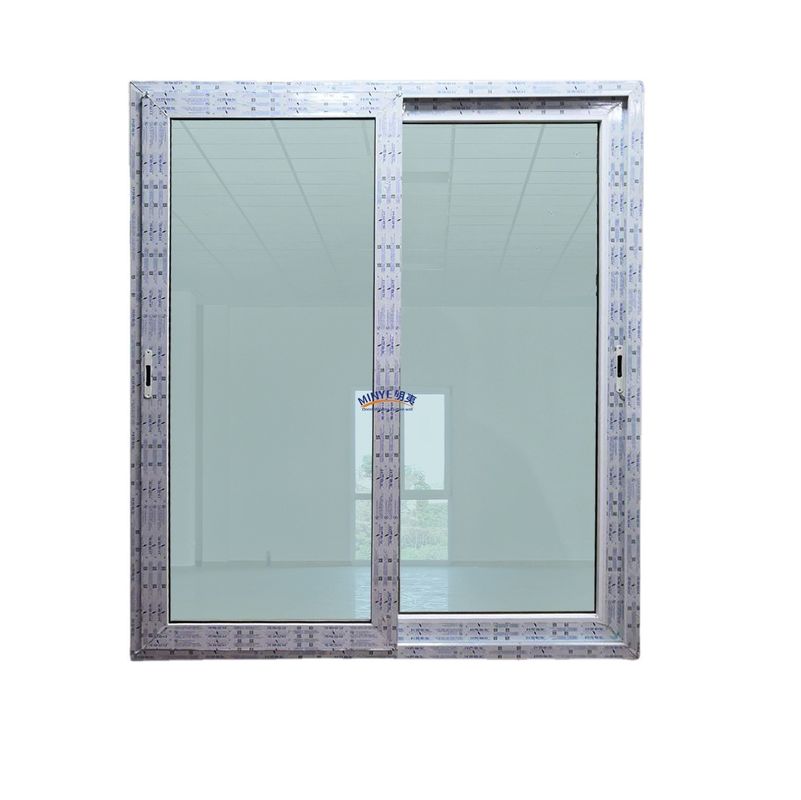 Risparmio energetico doppio vetro temperato UPVC PVC finestre scorrevoli per patio vetro in vinile