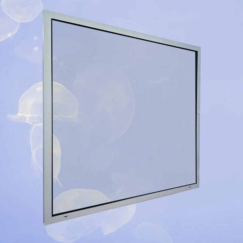 Buona resistenza al vento Aluminio finestre fisse con colori personalizzati e isolamento acustico