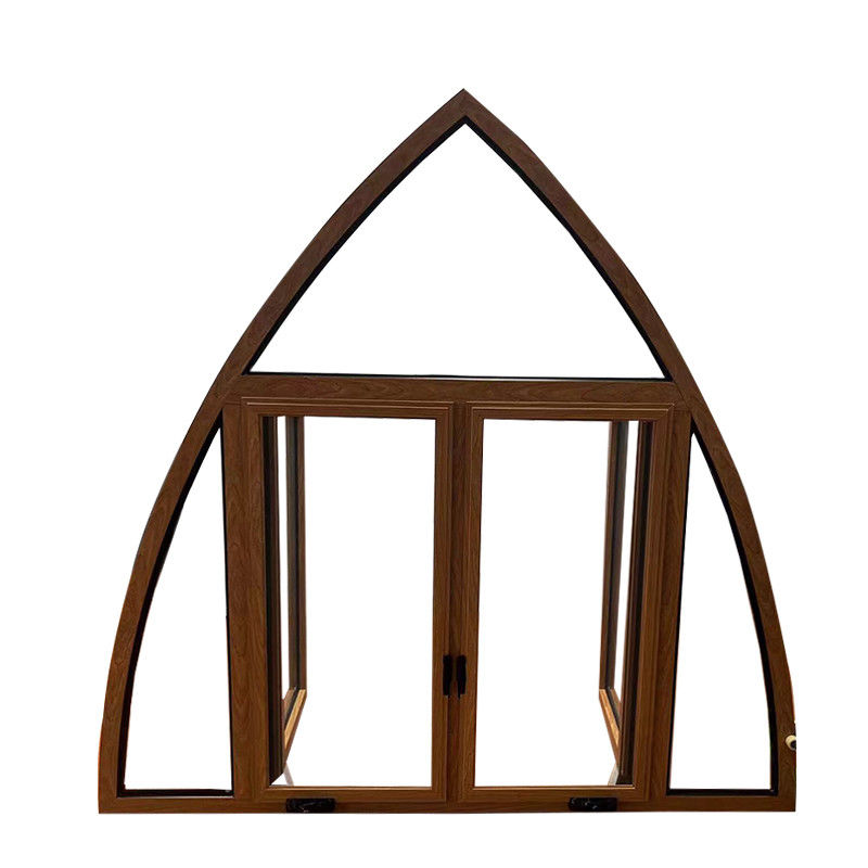 Moderno design a prova di vento Alluminio Legato Cornice Verticale Swing Opening Window per il mercato
